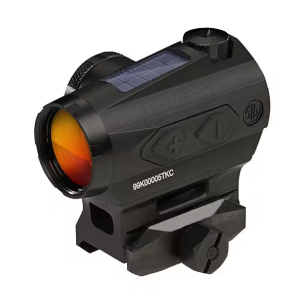 SIG SAUER ROMEO4T 1×20 mm Solar Red Dot - Precisão nível duty, autonomia gigantesca