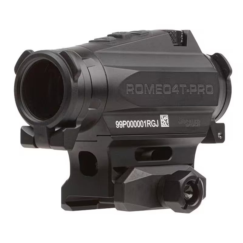 SIG Sauer ROMEO4T‑PRO - Red Dot 1×20 mm | Quad Ballistic Circle Dot | IPX‑8 | 50 k h