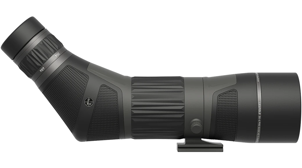 Lunea de Espotagem Leupold SX-4 Pro Guide HD Gen 2 15-45x65 Angled – Nitidez e Robustez no Mais Alto Nível