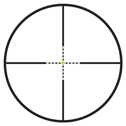 Luneta Trijicon AccuPoint 3-9x40mm – Mil-Dot com Iluminação Âmbar Sem Bateria
