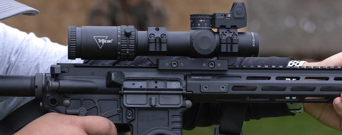Trijicon Credo 1-10x28mm FFP LPVO – Precisão e Versatilidade em um Único Equipamento!