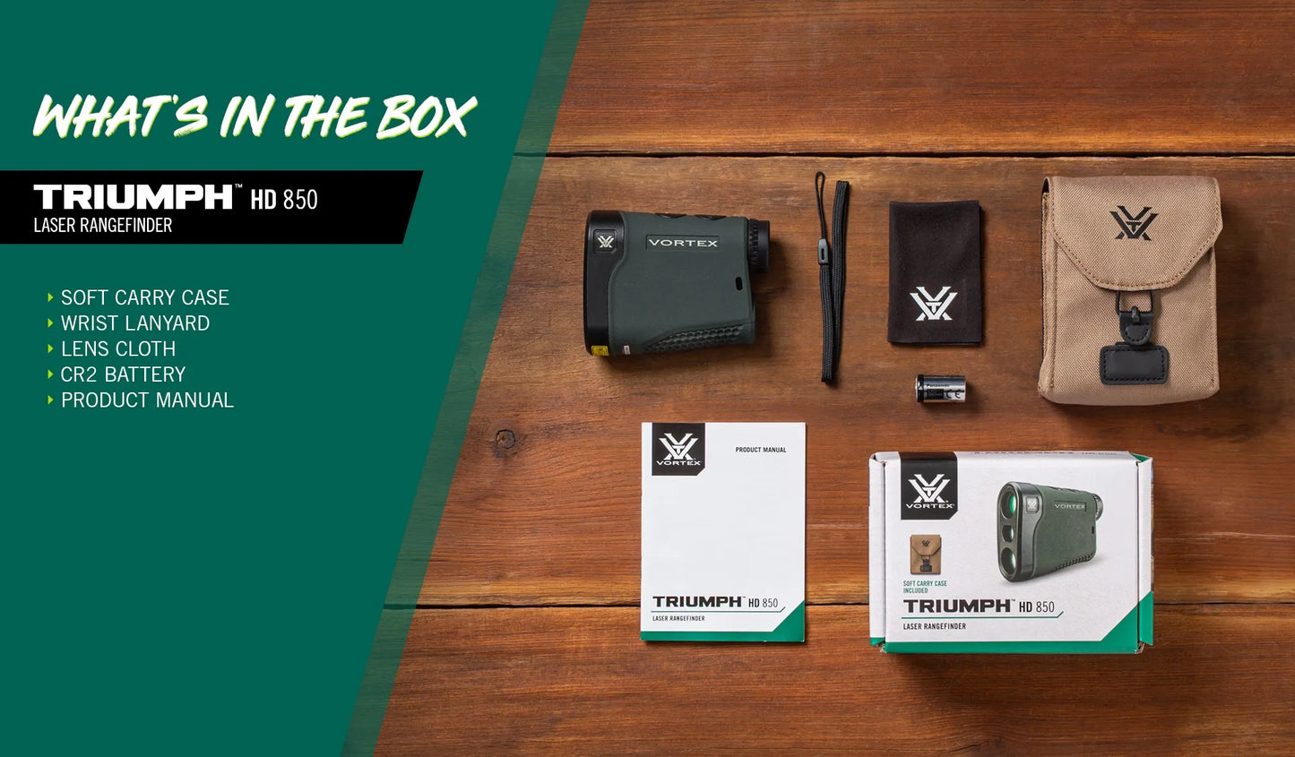 Triumph™ HD 850 Laser Rangefinder — Medidor de Distância 5x 🎯