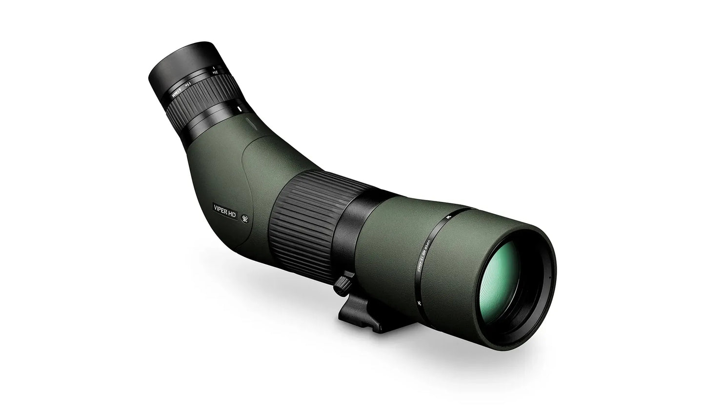 Vortex Viper HD 15-45x65 Angled Spotting Scope – Nitidez e Alcance para Atiradores de Elite