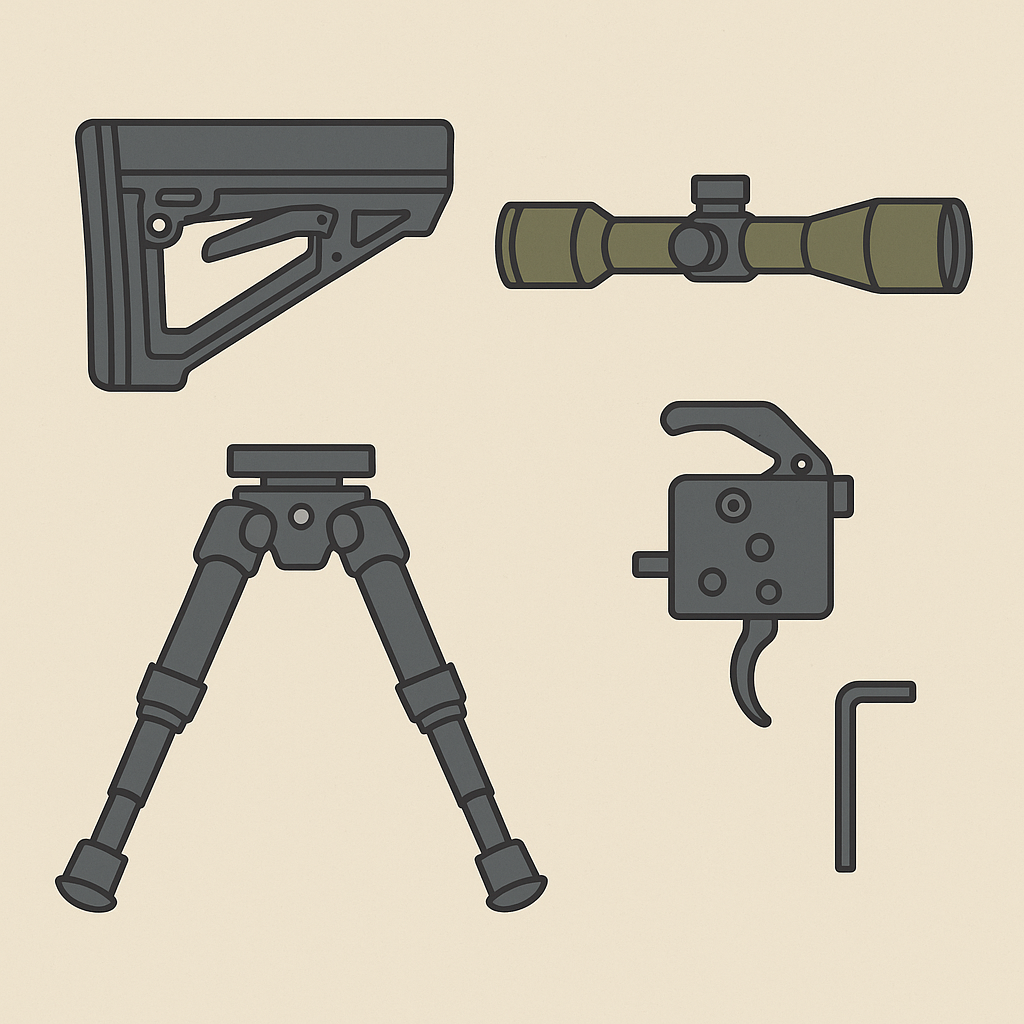 Customizações e Upgrades para o Rifle CBC Ranger .308 – Guia Completo