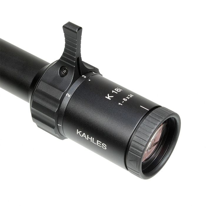 LPVO Kahles K18i 1-8×24i 3GR – Potência e Velocidade em um só equipamento