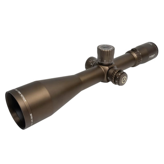 Luneta Athlon ARES ETR UHD 4.5-30x56 FFP para F-Class – APRS1 MIL IR | Edição Brown | 212100B
