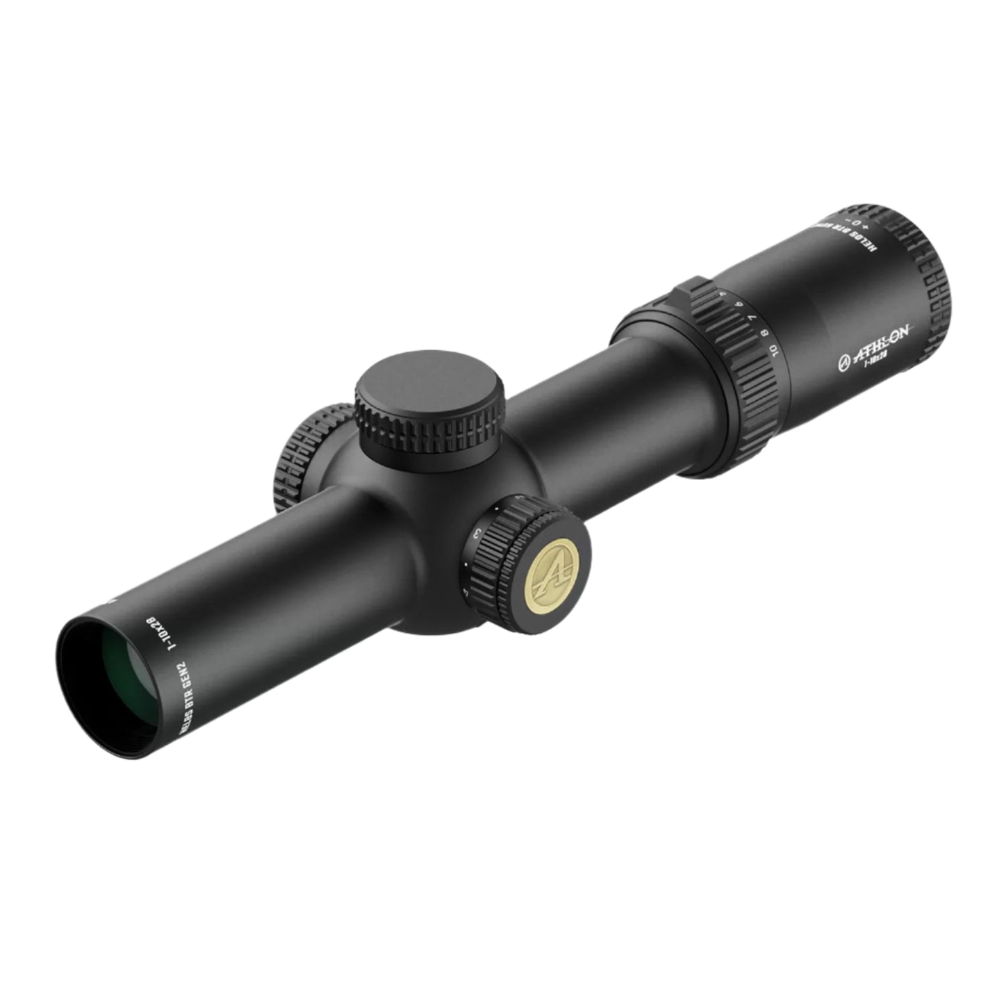LPVO Athlon Helos BTR Gen2 1-10x28 SFP IR MOA - Versatilidade Total com Retículo Iluminado
