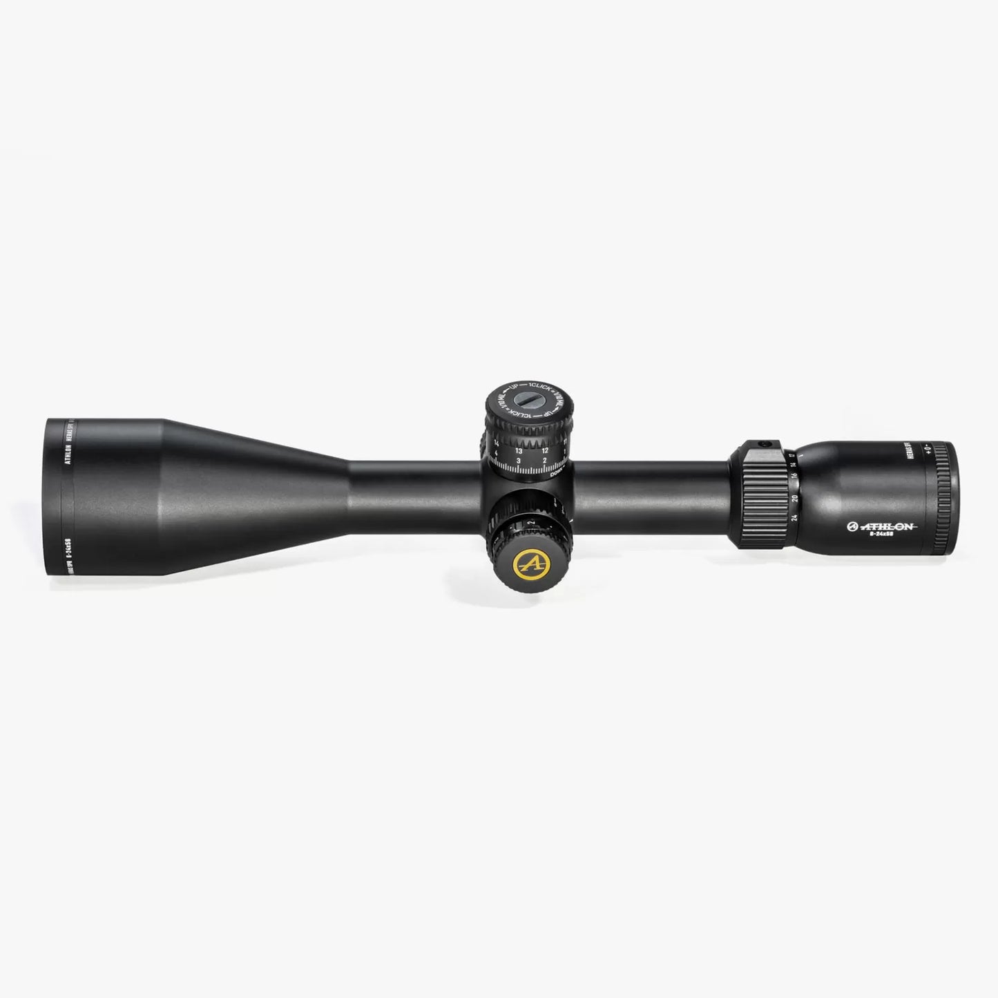 Luneta Athlon Heras SPR 6-24x56mm FFP IR MIL – Alta Precisão com Retículo Iluminado em Primeiro Plano Focal
