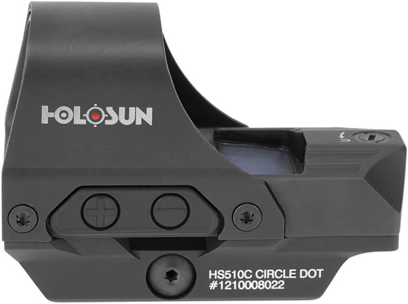 Red Dot Holosun HS510C Multi-Reticle 2 MOA Dot & 65 MOA Circle