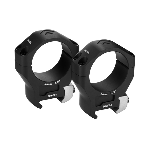 Anéis Arken HALO Ti Titanium Scope Rings Par Casado Para Precisão