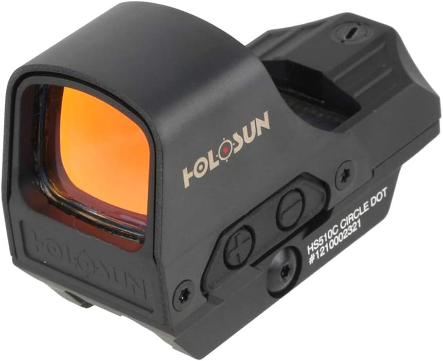 Red Dot Holosun HS510C Multi-Reticle 2 MOA Dot & 65 MOA Circle