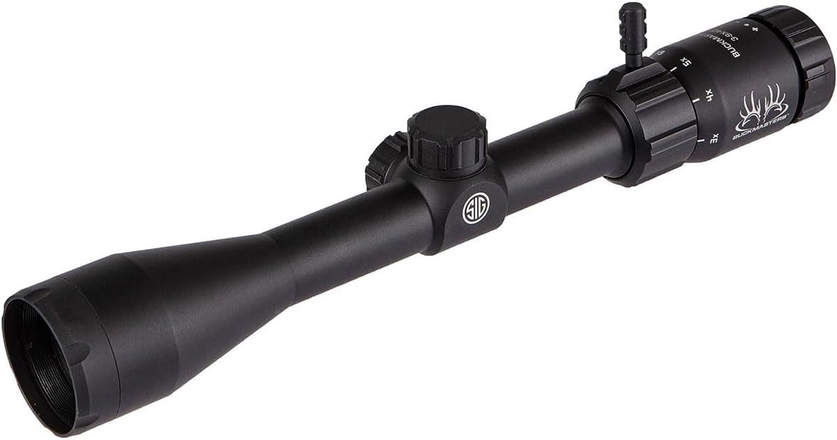 Sig Sauer Buckmasters Combo: Luneta 3-9x40mm + Telêmetro KILO1500 – Precisão completa para sua caçada!