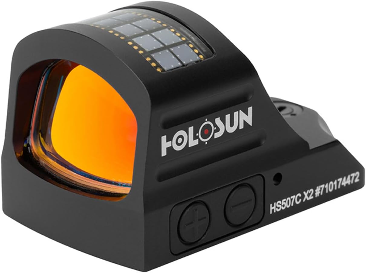 Red Dot Holosun HS507C X2 2 MOA Dot & 32 MOA Circle Open Reflex Sight