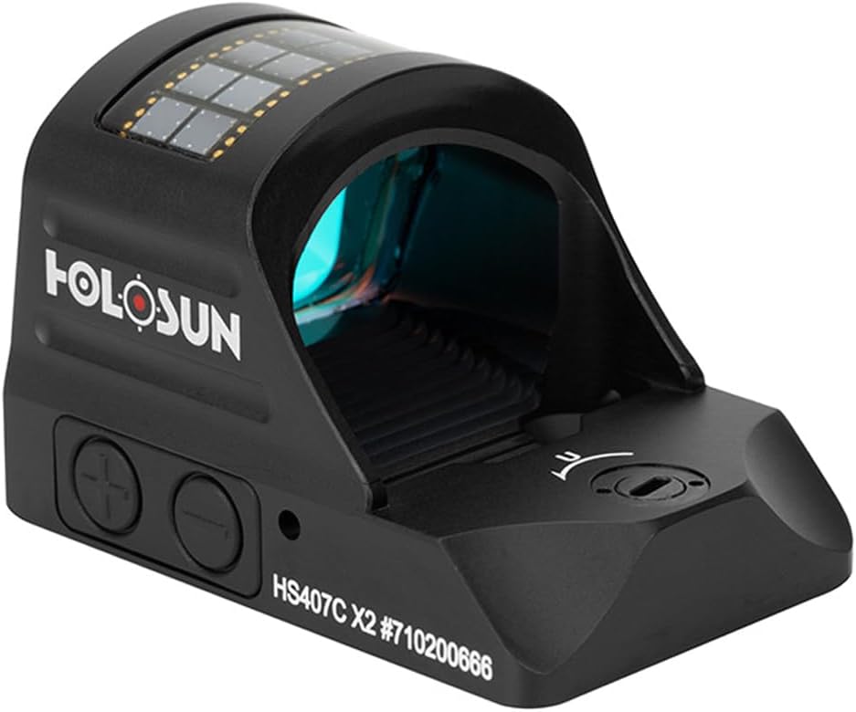 Red Dot Holosun HS407C X2 2 MOA Dot Open Reflex Sight