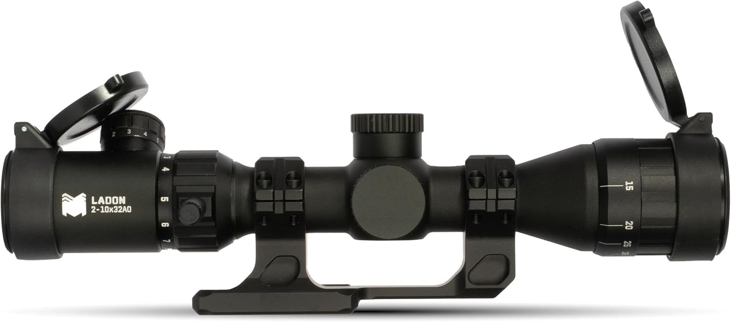 Monstrum 2-10x32 AO CM8 – Precisão Tática, Retículo BDC MOA e Compactação Imbatível  | LPVO com Montagem Offset Inclusa