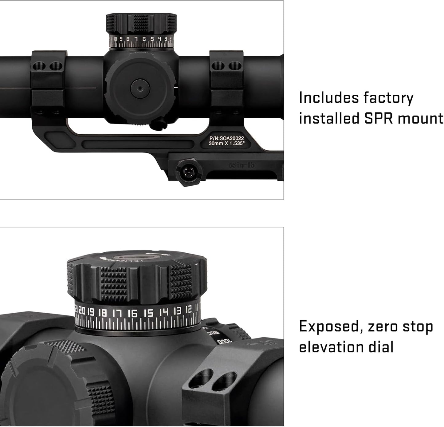 Luneta Sig Sauer TANGO-SPR 6-24x52mm SFP MOA – Precisão Extrema com Acessórios Inclusos