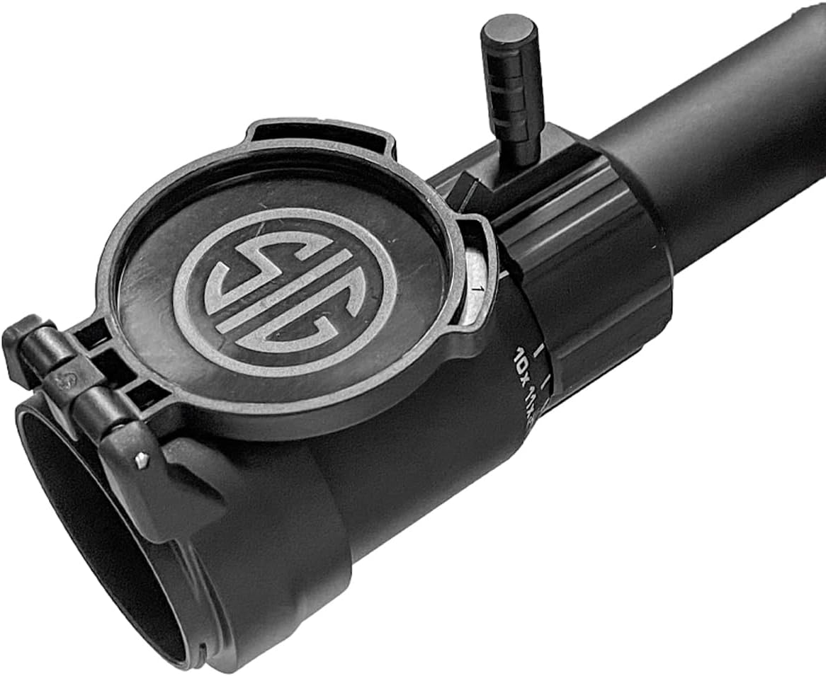 Luneta Sig Sauer Buckmasters 3-12x44mm BDC Illuminated Reticle | Ótica Brilhante para Caça