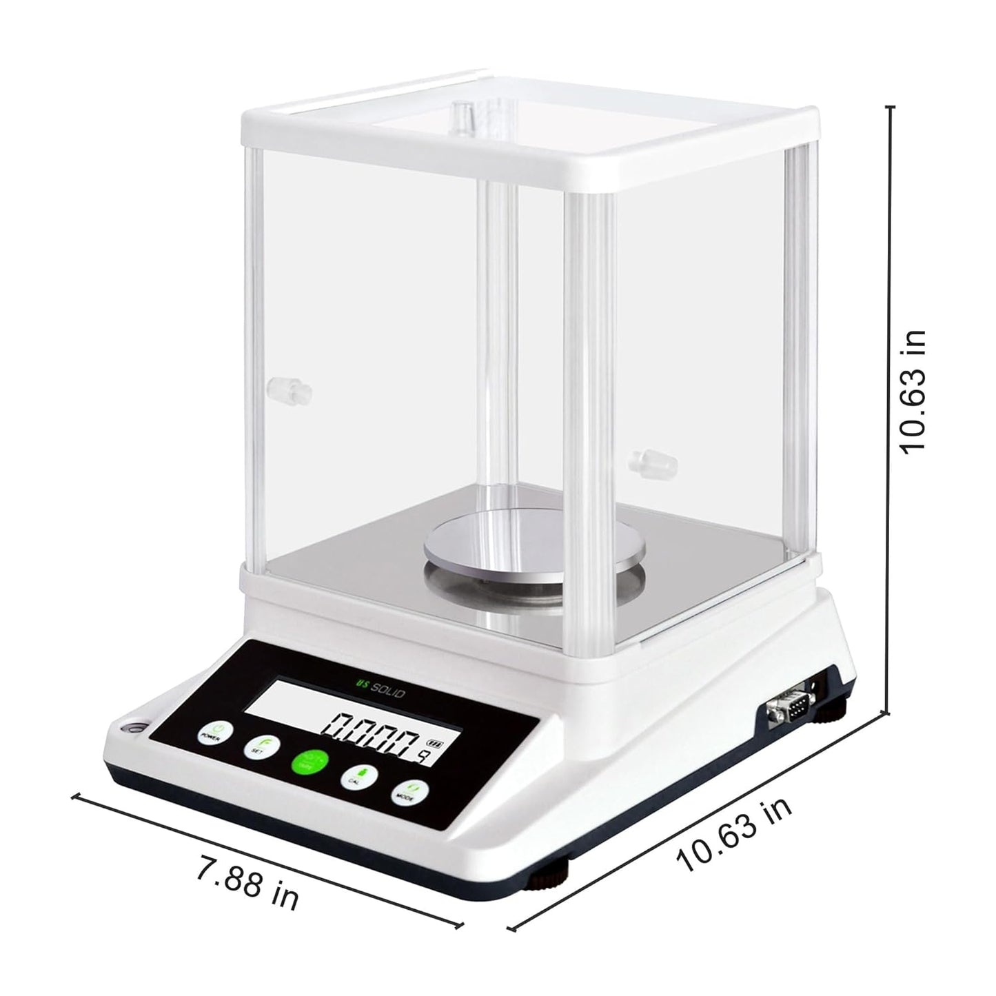 Balança U.S. Solid Precision Balance Digital Electronic Analytical Lab Scientific Scale