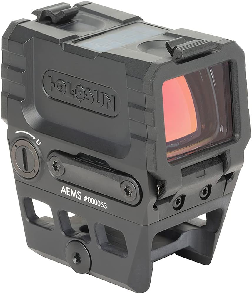 Red Dot Holosun Red Multi-Reticle Enclosed Solar Sight