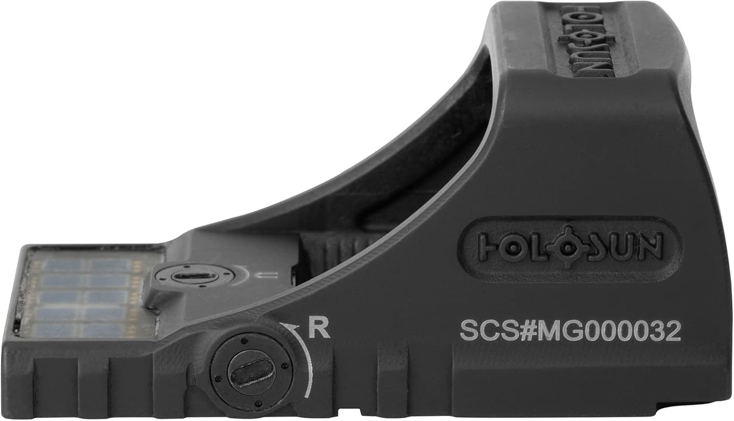 Red Dot Holosun SCS MOS Green Multi-Reticle 2 MOA Dot & 32 MOA Circle Glock MOS Full-Size