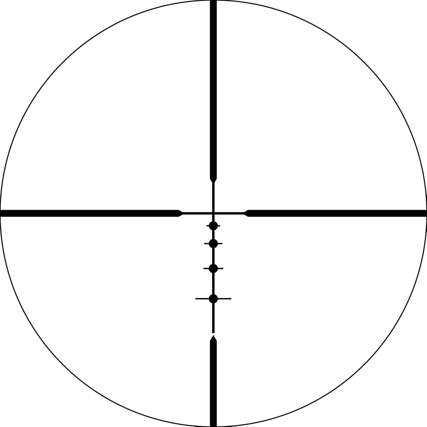 Luneta Bushnell R3 6-18x50 AO com retículo DOA-QBR para Caça e Long Range