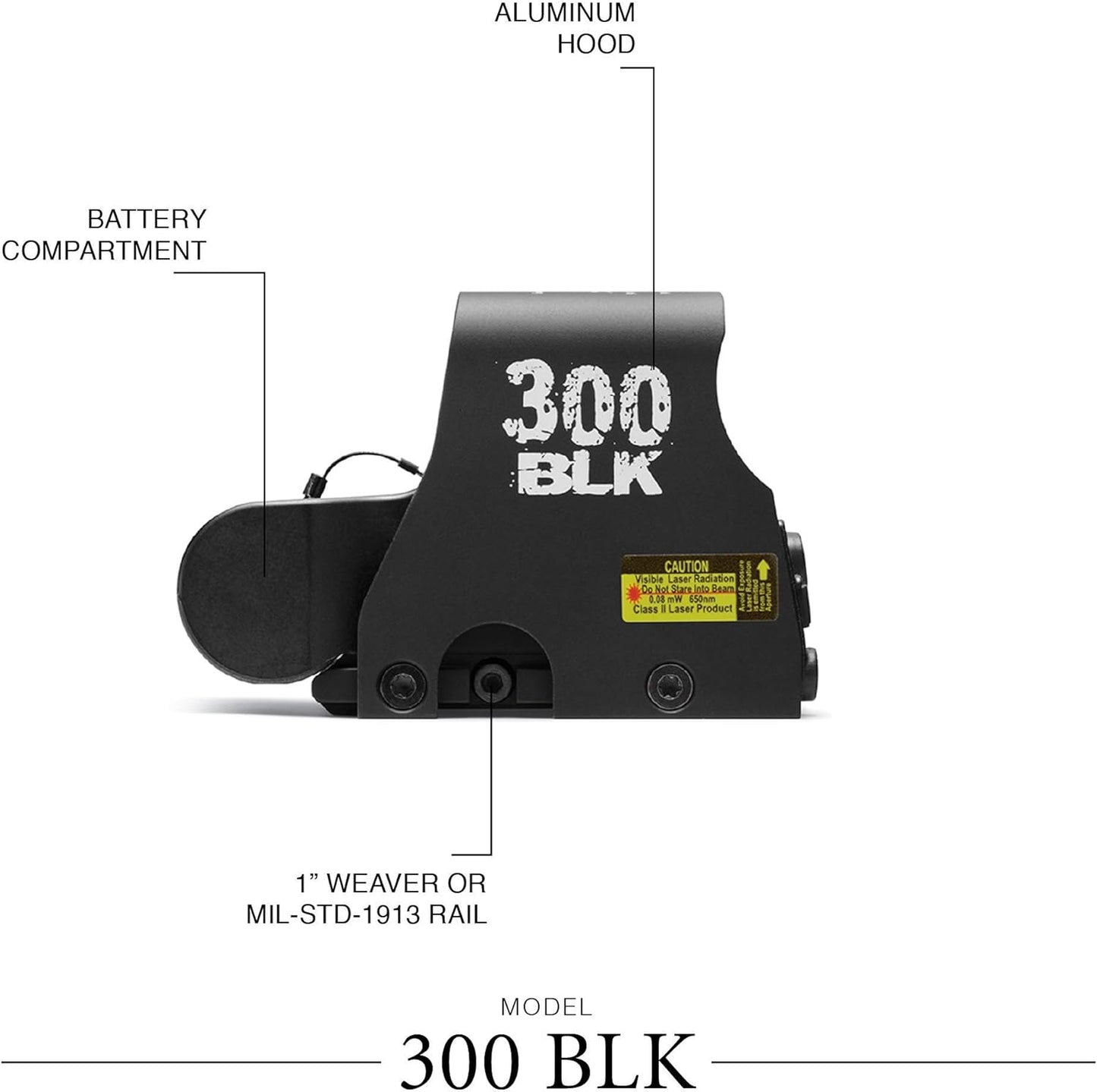 Holográfica Eotech XPS2-300 Blackout Holographic Weapon Sight