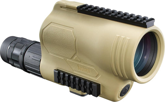 Bushnell Legend T-Series 15-45x60mm Spotting Scope FDE – Resistência e Clareza em Campo
