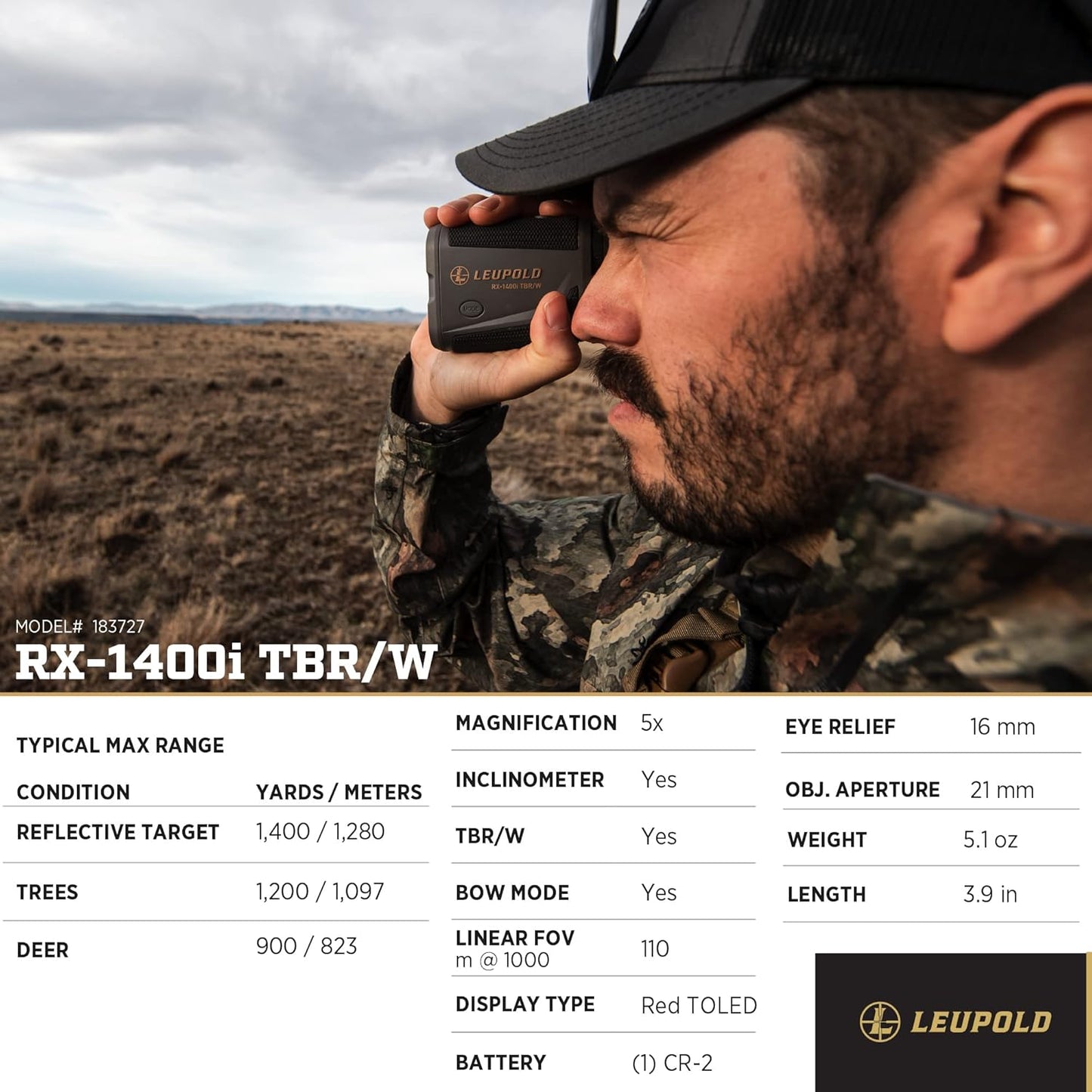 Rangefinder Leupold RX-1400i TBR/W Gen 2