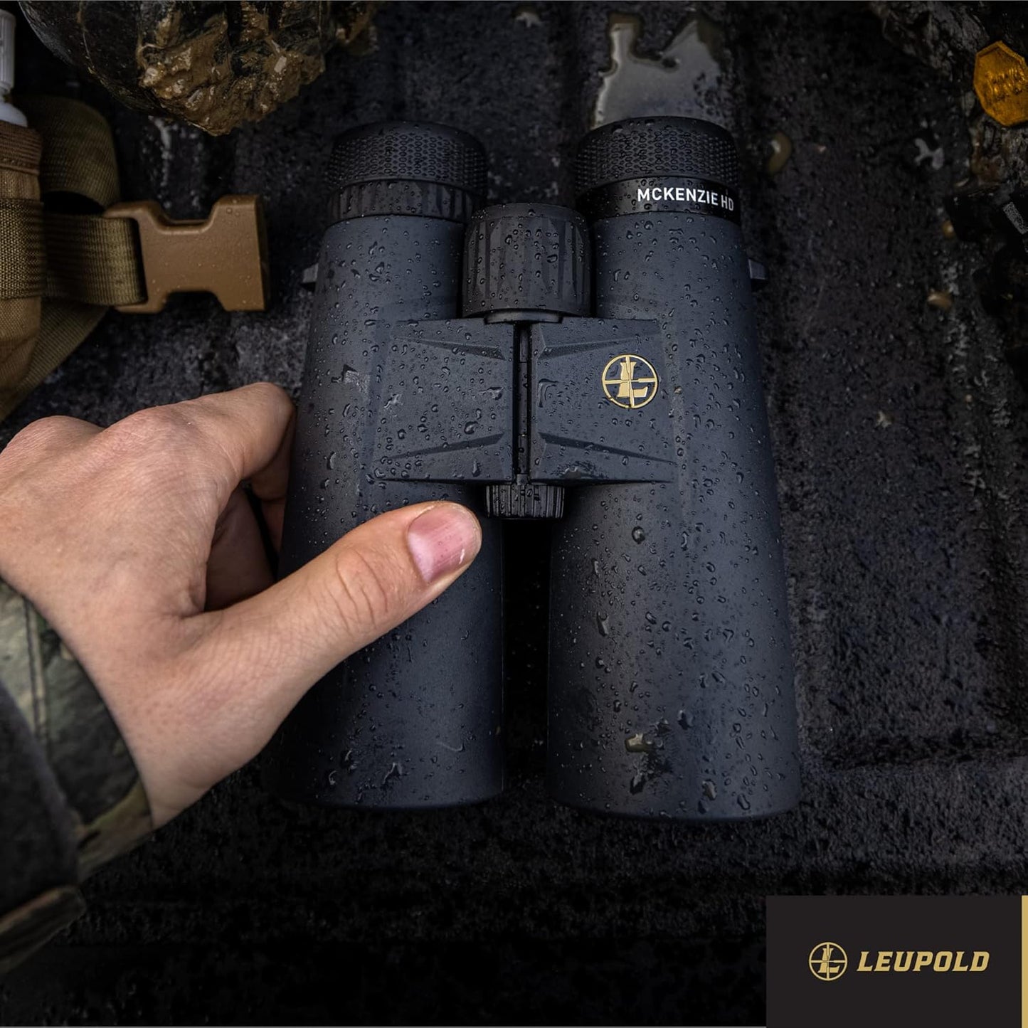 Binóculo Leupold BX-1 McKenzie HD 12x50 Shadow Gray