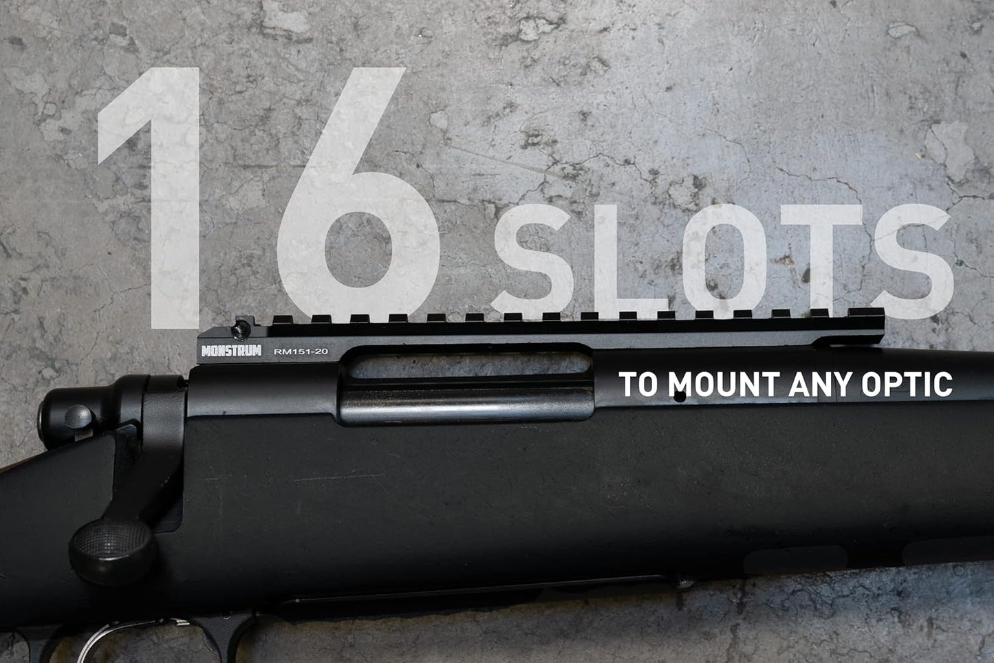 Trilho Monstrum Picatinny Com Nível de Bolha para Remington 700 | Compatível com CBC Ranger