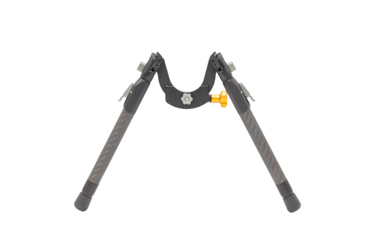 Bipé Tier One Evolution Tactical 230mm em Fibra de Carbono com Montagem QD Picatinny