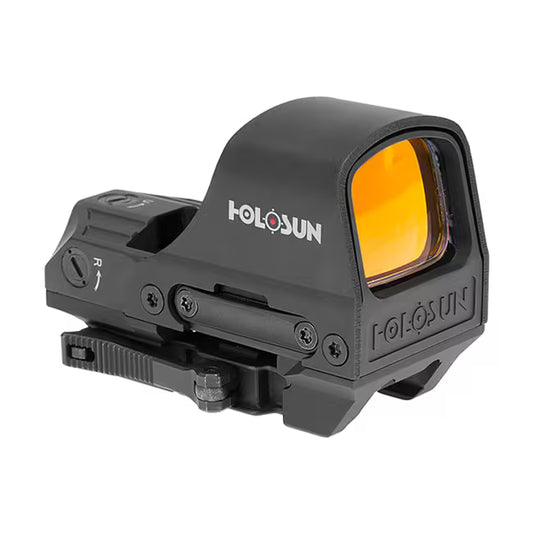🔴 Holosun HS510C Multi-Reticle Circle Dot Open Reflex Sight com Solar Failsafe, Shake Awake e QD Mount