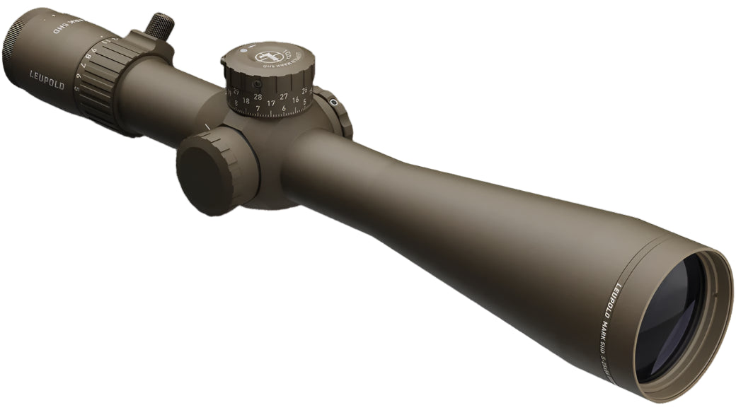 Leupold Mark 5HD 5-25x56 M5C3 FFP PR2-MIL FDE Riflescope – Alto Desempenho em PRS e Long Range