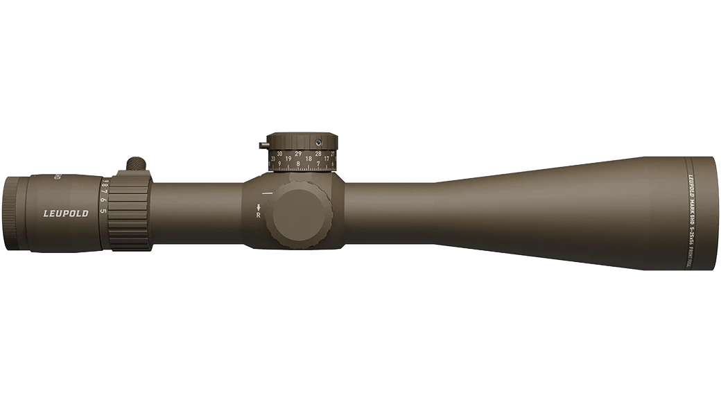 Leupold Mark 5HD 5-25x56 M5C3 FFP PR2-MIL FDE Riflescope – Alto Desempenho em PRS e Long Range