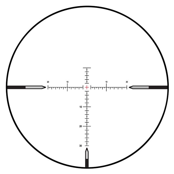 Luneta Nightforce SHV 3-10x42mm .250 MOA Illuminated MOAR