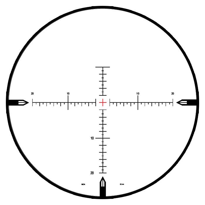 Luneta Nightforce NXS 5.5-22x56 Zero Stop MOAR-T