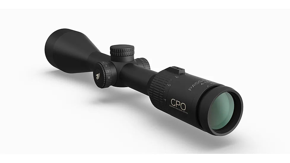 GPO PASSION 3X 4‑12×50 i G4i | Luneta iluminada para caça crepuscular, tubo 1″