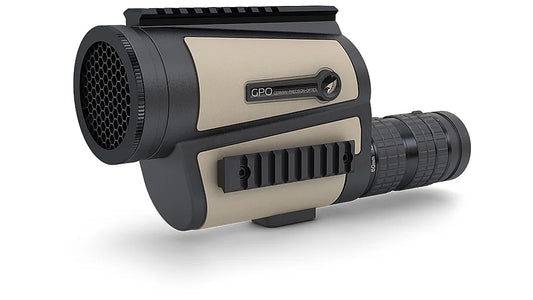 GPO GPOTAC 45 15‑45x60 Spotting Scope — PLR MRAD FFP, Rails Picatinny | Qualidade Alemã pelo Preço Justo!