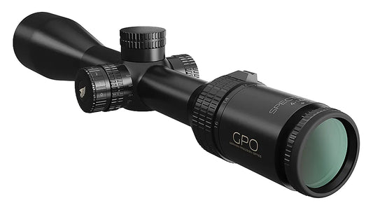GPO SPECTRA 4‑16×50 i G4i‑Drop | Luneta iluminada 4 × com tubo 30 mm, turrets PASSIONtrac e retículo balístico
