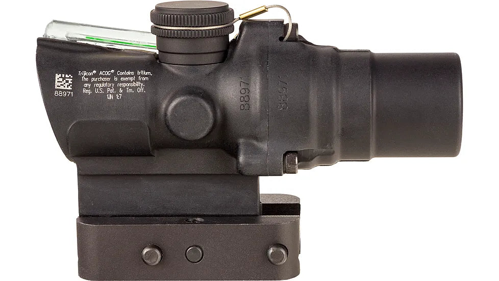 Red Dot Trijicon ACOG 1.5x16S Low Height Dual Illum Green Ring/2 MOA Center Dot Riflescope w/Q-LOC Mount