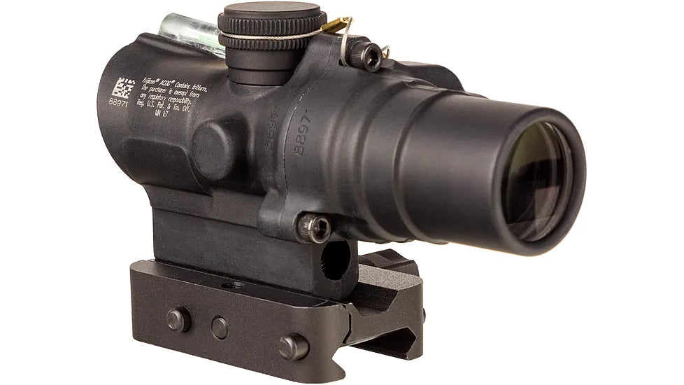 Red Dot Trijicon ACOG 1.5x16S Low Height Dual Illum Green Ring/2 MOA Center Dot Riflescope w/Q-LOC Mount