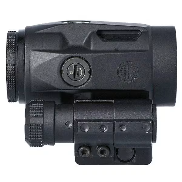 Magnificador Sig Sauer JULIET3-Micro 3x22mm Black Magnifier w/Push-Button Mount