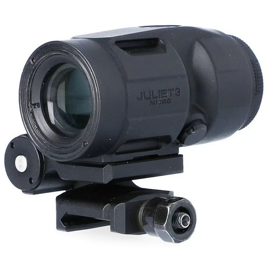 Magnificador Sig Sauer JULIET3-Micro 3x22mm Black Magnifier w/Push-Button Mount