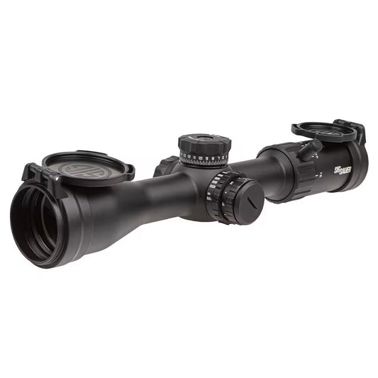SIG SAUER WHISKEY4 3-12x44mm SFP Hellfire BDC – Luneta Iluminada com Side Focus para Caça e Tiro de Longo Alcance