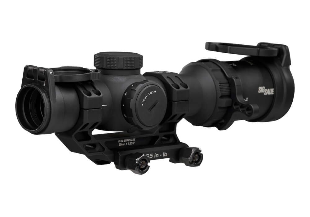 Sig Sauer TANGO-MSR Compact 1-6×24 SFP — Combo pronto-para-ação, leve e indestrutível