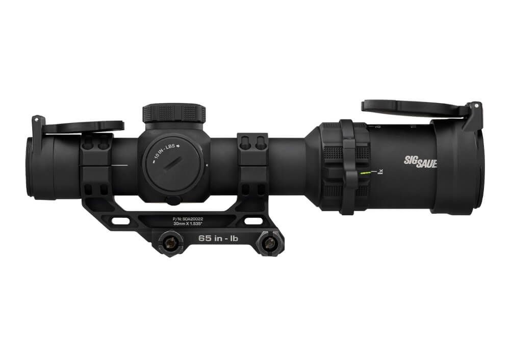 Sig Sauer TANGO-MSR Compact 1-6×24 SFP — Combo pronto-para-ação, leve e indestrutível