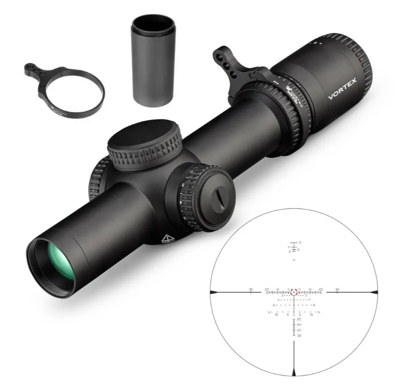 LPVO Vortex Razor HD Gen III 1-10x24 FFP EBR-9 MOA – O ápice em versatilidade tática