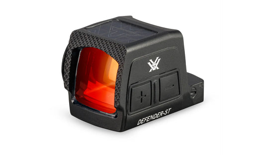 🔴 Vortex Defender-ST Enclosed Solar Micro Red Dot — Robustez Suprema para Qualquer Cenário