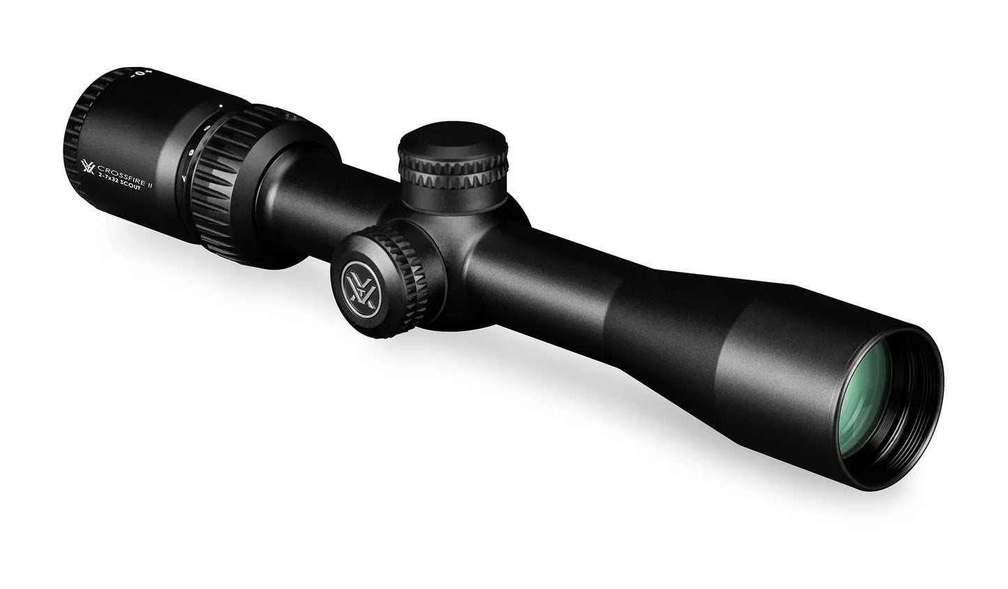 Luneta Vortex Crossfire II 2-7x32 Scout Scope V-Plex (MOA) Reticle 1 inch Tube