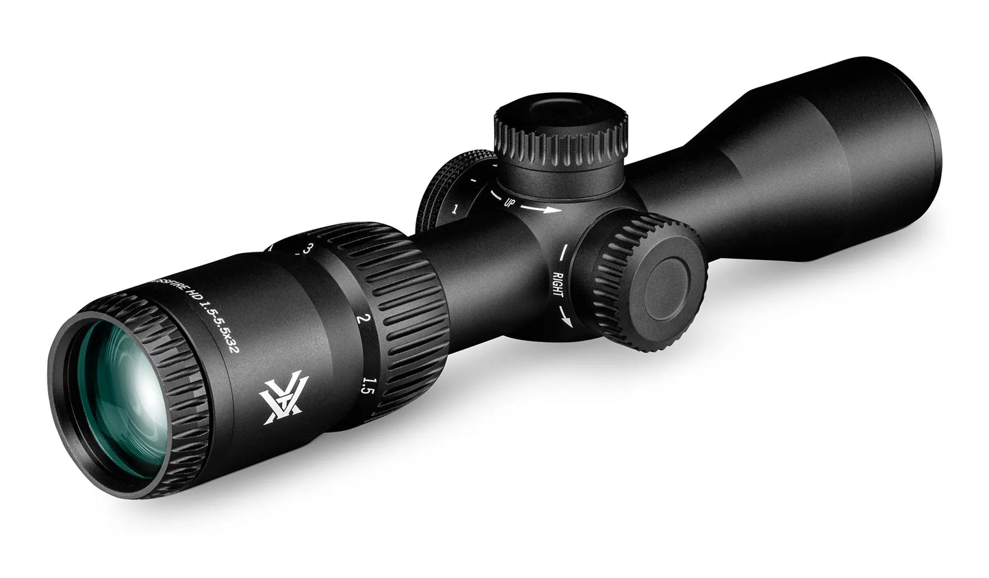 Vortex Crossfire Scout HD 1.5-5.5x32 – Luneta Compacta, Versátil e Iluminada